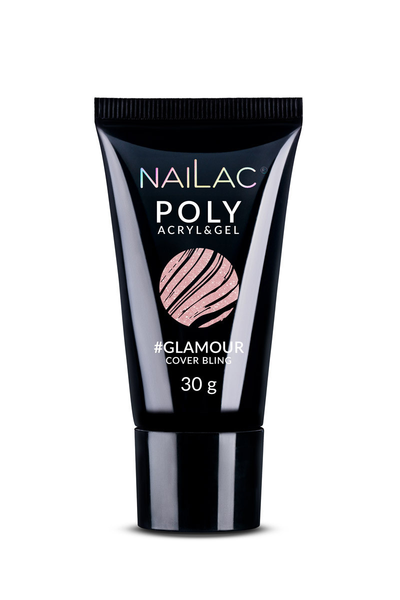 Poly Acryl&Gel #Glamour Cover Bling NaiLac
