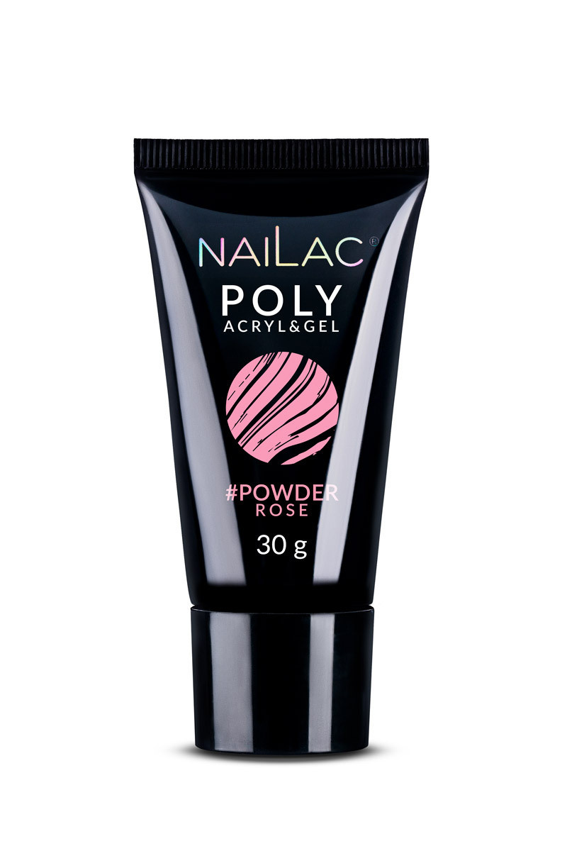 Poly Acryl&Gel #Powder Rose NaiLac